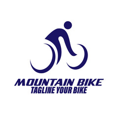 Fototapeta premium bicycle design logo vector