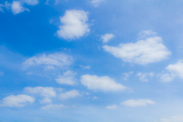 Naklejka na ściany i meble blue sky and cloud for background