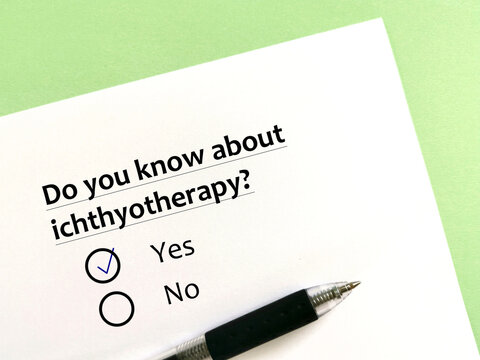 Questionnaire about therapy