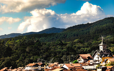 Monte Verde vista aeroporto local