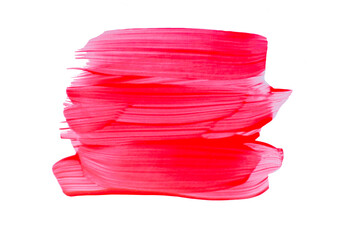 The texture of the brush strokes. Abstract.