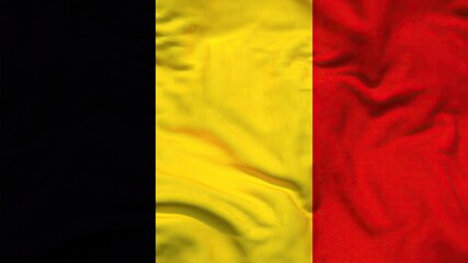Fototapeta premium Belgium flag 4k 