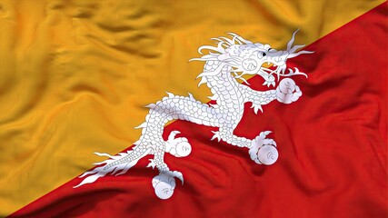 flag of Bhutan 