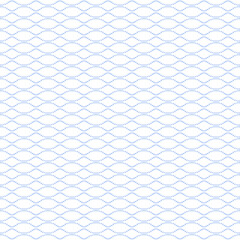 Seamless Geometric Pattern in Frosty Blue color in Tribal Ethnic Style