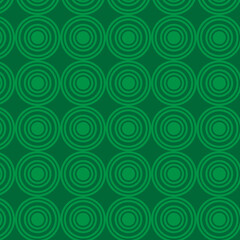 Seamless green spiral pattern background