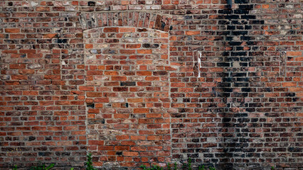 Old bricked up doorway