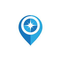 Location point icon vector illustration design