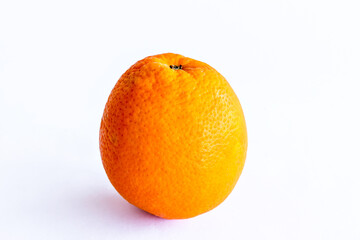 Orange isolated on white background.