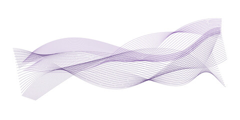 Geometric wave background. Abstract purple lines background vector illustration