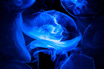 jellyfish in the water © 貫浩 尹