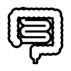 Intestines Icon Vector Art 腸のアイコン