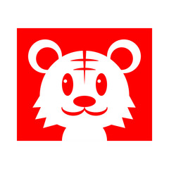 寅　干支　ハンコ　スタンプ