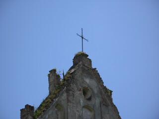 cross on the top