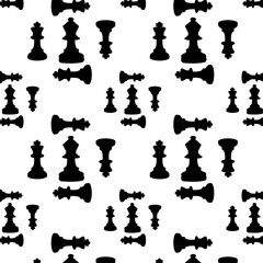 Graphic chess pattern for your design and background