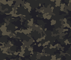 Abstract military camouflage, camouflage and hunting, modern classic pattern.