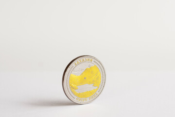 metal badge made for abkhazia, for ornamental and commemorative purposes