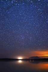 Starlights in Uyuni Salt Flat, Bolivia