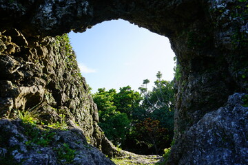 Tamagusuku Castle ruins, Tamagusukujo in Okinawa, Japan - 沖縄 玉城城跡  © Eric Akashi