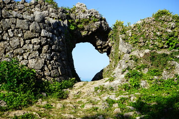 Tamagusuku Castle ruins, Tamagusukujo in Okinawa, Japan - 沖縄 玉城城跡  © Eric Akashi