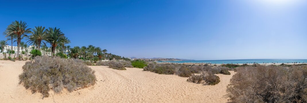 Strand von Costa Calma auf Fuerteventura