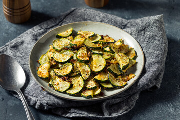 Homemade Oven Roasted Zucchini Slices