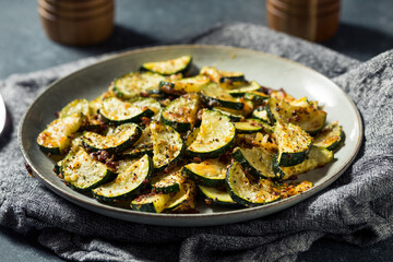 Homemade Oven Roasted Zucchini Slices - Powered by Adobe