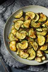 Homemade Oven Roasted Zucchini Slices