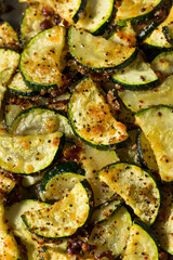 Homemade Oven Roasted Zucchini Slices