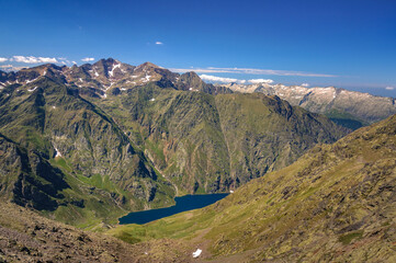 Views from the Pic de l'Étang Fourcat summit  (Pyrenees, Andorra)