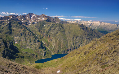 Views from the Pic de l'Étang Fourcat summit  (Pyrenees, Andorra)