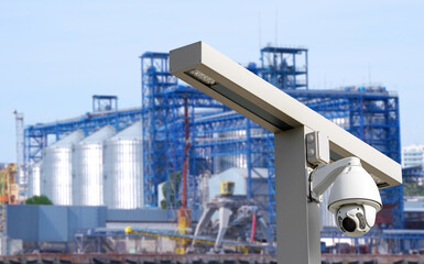 Grain terminal - transshipment complex