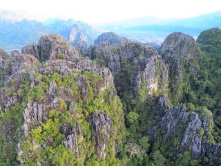 view of the mountain
