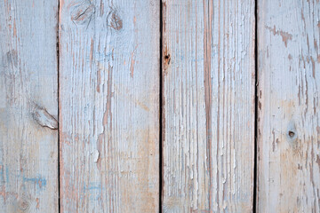 Old painted blue wooden planks, rustic texture, background