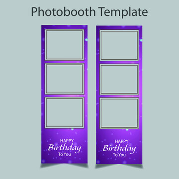 Photobooth template and booth design