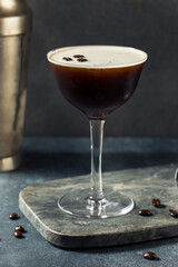 Cold Refreshing Espresso Vodka Martini