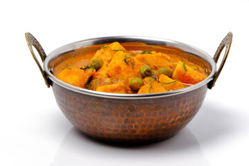 Indian style cottage cheese dish or curry
