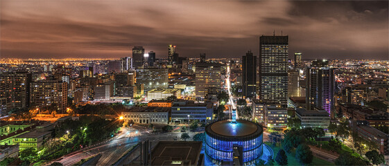 Fototapeta premium view of the city