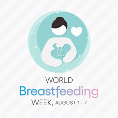 National Breastfeeding week is observed every year in August, Breast milk contains antibodies that help baby fight off viruses and bacteria. It protects against allergies, sickness and obesity.