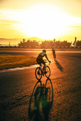 Cycling Training at the Ayrton Senna International Autodrome, in Goiânia, Brazil.