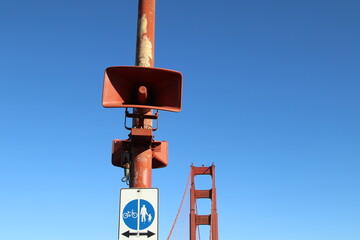 Details der Golden Gate Bridge