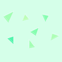 Digital Triangles, vector shapes to be repurposed and recoloured