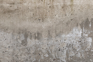 Gray cement plaster wall as background or texture.