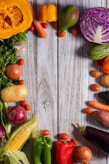 verduras frescas para cocinar sano!!!