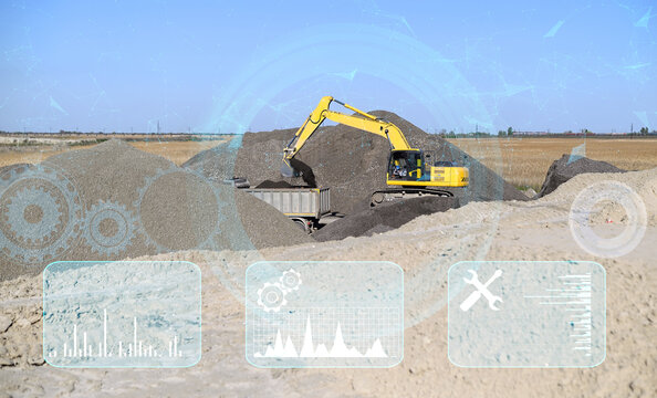application of future technologies for data analysis via the global Internet and full automation of road construction without the participation of workers