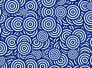 Fototapeta na wymiar designer background of many circles