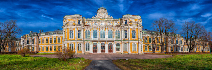 Fototapeta na wymiar historical estate Znamenka Palace in St. Petersburg Russia