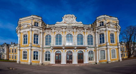 historical estate Znamenka Palace in St. Petersburg Russia