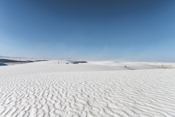 Sun Setting at White Sands National Park