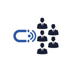 customer attraction icon