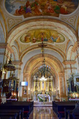 Fototapeta na wymiar Bazylika Wadowice, kościół katolicki w rodzinnym mieście Karola Wojtyły